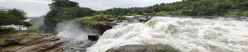 22 - Uganda - parque nacional de las cataratas Murchison - cataratas Murchison - panoramica